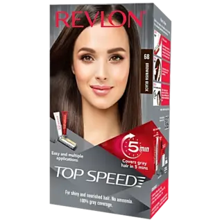 Revlon Top Speed Hair Colour for Women Brownish Black 68