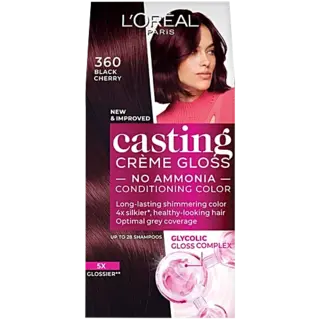 Loreal Paris Casting Creme Gloss Hair Colour 360 Black Cherry