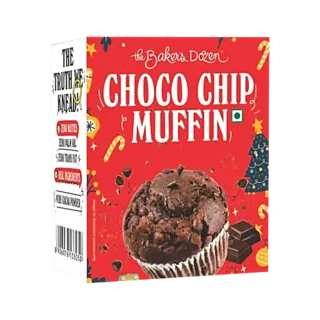 The Baker's Dozen Choco Chip Muffin