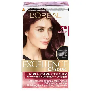 Loreal Paris Excellence Creme Hair Colour Burgundy 316