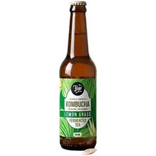 Toyo Kombucha Non-Alcoholic Lemongrass Fermented Tea