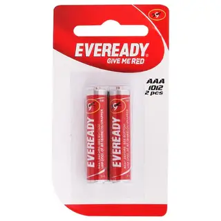 Eveready Red 1012 Carbon Zinc AAA Battery