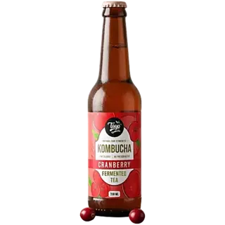 Toyo Kombucha Non-Alcoholic Cranberry Fermented Tea