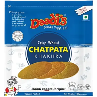 Daadis Golden Wheat Crisps Chatpata Special Khakhra