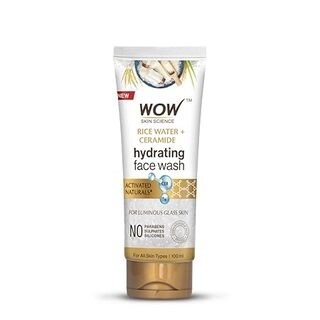 Wow Skin Science Rice Water & Ceramide Hydrating Face Wash