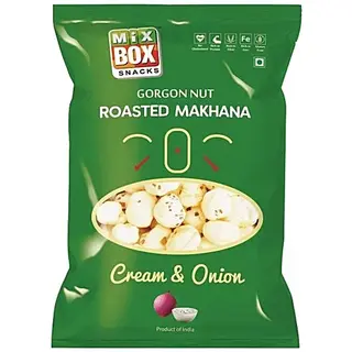 Mix Box Roasted Makhana Cream & Onion