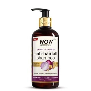 WOW Skin Science Onion & Collagen Anti-Hairfall Shampoo
