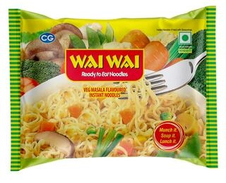 Wai Wai 1-2-3 Noodles Veg