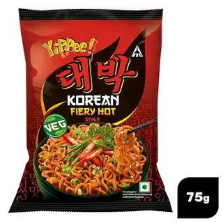 Yippee Fiery Hot Veg Korean Noodles