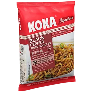 Koka Instant Noodles Black Pepper Fried