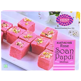 Karachi Bakery Rose Soan Papdi Mithai