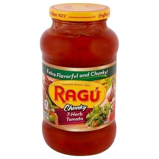 Ragu Chunky 7 Herb Tomato Pasta Sauce