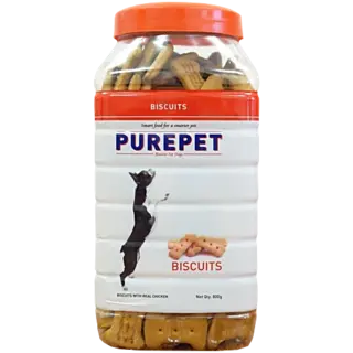 Purepet Biscuits With Chicken Flavour Dog Treats