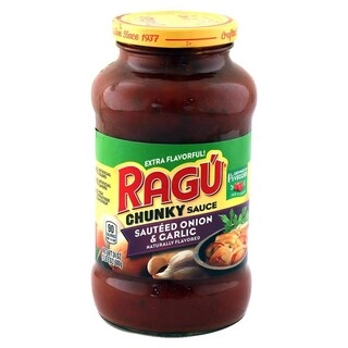 Ragu Sauteed Onion & Garlic Chunky Pasta Sauce
