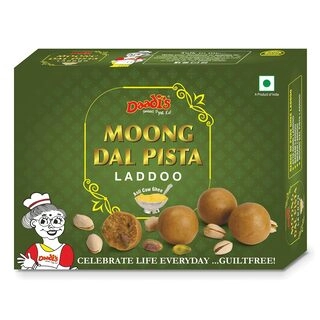 Daadis Moong Dal Pista Laddoo Pure Ghee