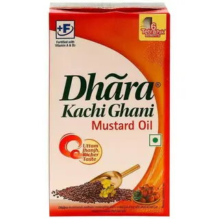 Dhara Kachi Ghani Mustard Oil