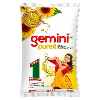 Gemini Pure it Refined Sunflower Oil 