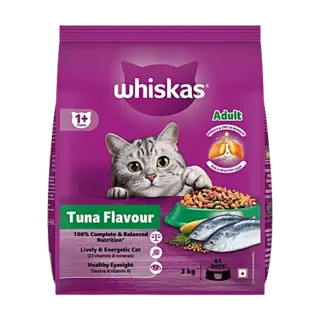 Whiskas Adult 1 Plus Years Dry Cat Food Tuna Flavour