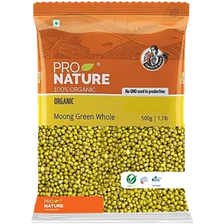 Pro Nature Organic Moong Green Whole