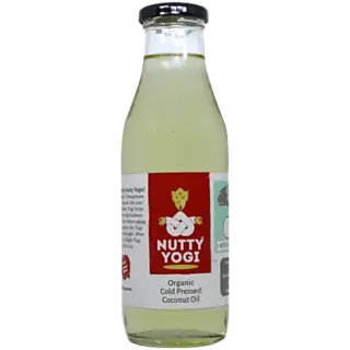 Nutty Yogi Organic Cold Pressed Coconut Oil