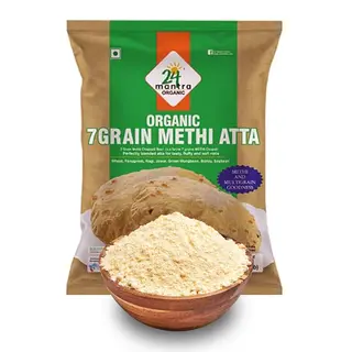 24 Mantra Organic 7 Grain Methi Atta