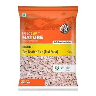 Pro Nature 100% Organic Red Beaten Rice