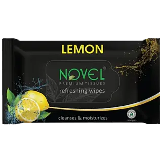 Novel Wet Wipes Lemon
