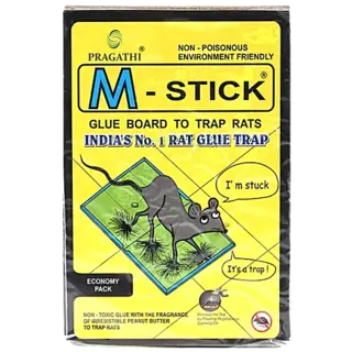 M Stick Glue Board To Trap Rats