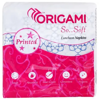 Origami So Soft 1 Ply Printed Luncheon Napkins