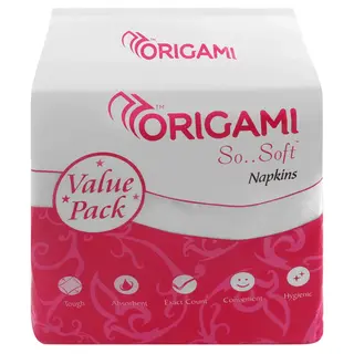 Origami So Soft 1 Ply Paper Napkin 