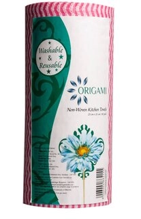 Origami Single Roll Non woven Kitchen Towels