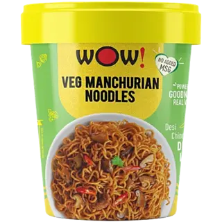 Wow Noodles Veg Manchurian Cup Noodles