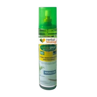 Herbal Strategi Nature Spray Room Freshner White Lily