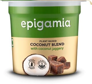 Epigamia Coconut Milk Yogurt With Coconut Jaggery