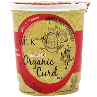 Happy Milk Organic Set Curd