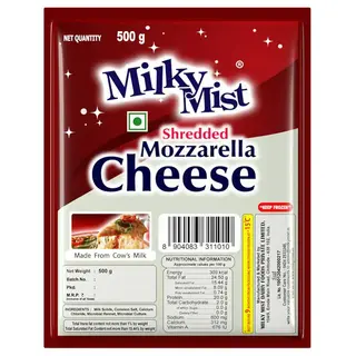 Milky Mist Shredded Mozzarella Cheese