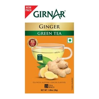Girnar Green Tea Ginger Tea Bags