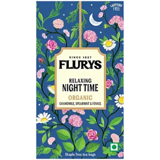 Typhoo Flurys Relaxing Organic Night Time Tea