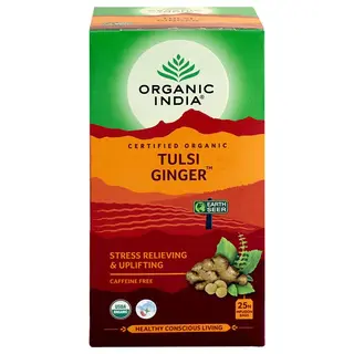 Organic India Tulsi Ginger Tea Bags