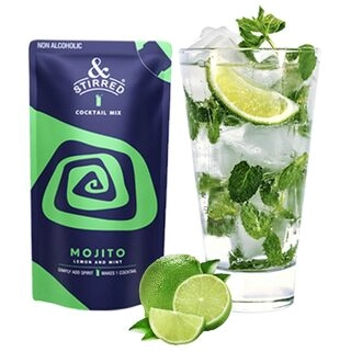 & Stirred Cocktail Mix Mojito Lemon And Mint