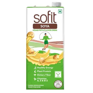 Sofit Kesar Pista Flavoured Soya Milk
