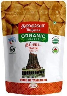 Thalaiva Snacks Organic Thattai