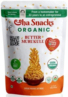 Aaha Snacks Organic Butter Murukku