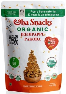 Aaha Snacks Organic Cashew Pakoda