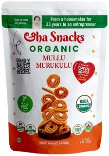Aaha Snacks Organic Mullu Murukku