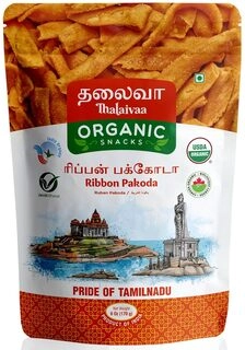 Thalaiva Snacks Organic Ribbon Pakoda