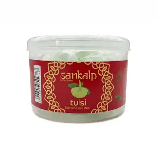 Om Bhakti Sankalp Wick For Diya Scented Ghee Batti Tulsi