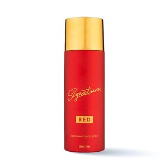 Signature Deodorant Body Spray Red