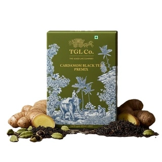 TGL Co. Instant Cardamom Black Tea Premix 14 Sachets