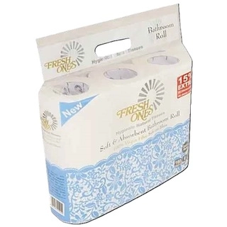 Fresh Ones Bathroom Roll - 3 Ply - 6 in 1